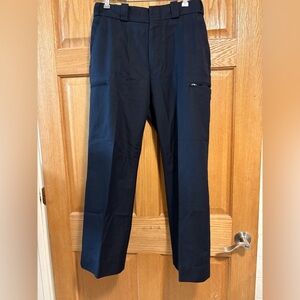 Blauer Pants Men’s 32 Reg Navy Chino Polyester Police Tactical Uniform Pleated